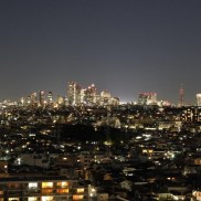 住戸からの眺望　夜景