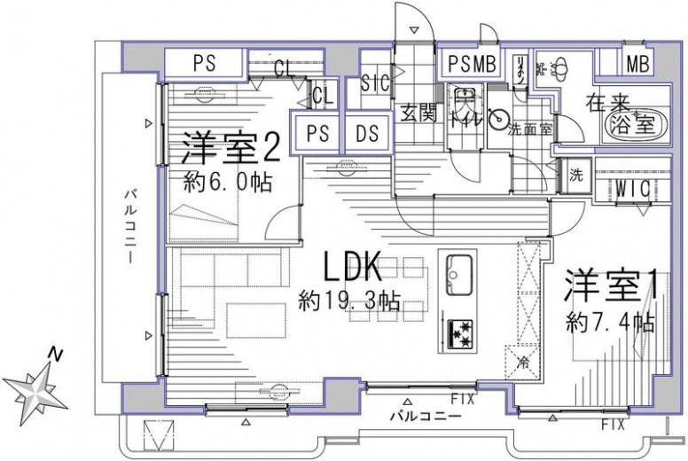 (間取)